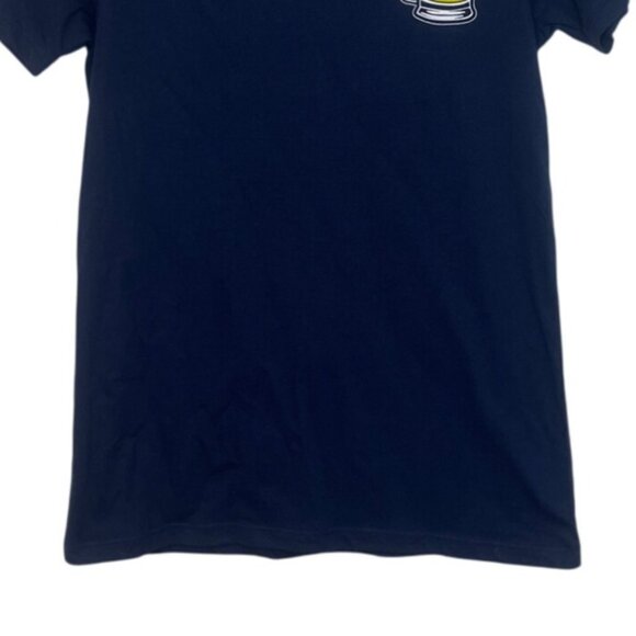 Chug Life Beer Mug Graphic Tshirt Mens Small Blue Delta Apparel - Picture 4 of 9